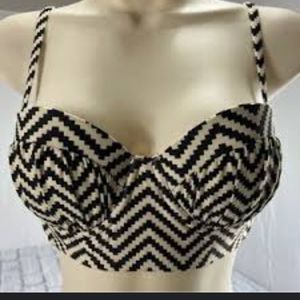 Xhilaration Target Brand Swimsuit Padded Push-Up Bikini Top